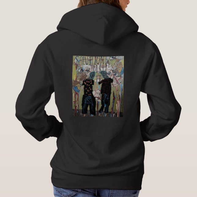 Salvation Abstract Art  T Shirt (Baksida)