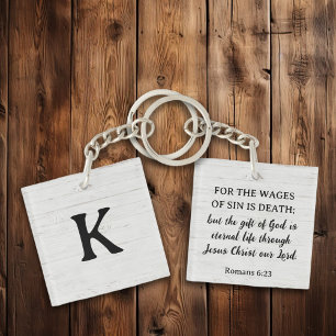 Salvation Romans Scripture Christian Monogram