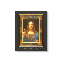 Salvator Mundi 1500 Leonardo da Vinci