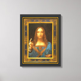 Salvator Mundi 1500 Leonardo da Vinci Canvastryck