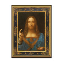 Salvator Mundi av Leonardo da Vinci circa 1500