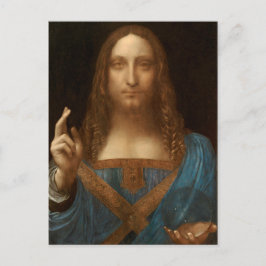 Salvator Mundi (av Leonardo da Vinci) Vykort