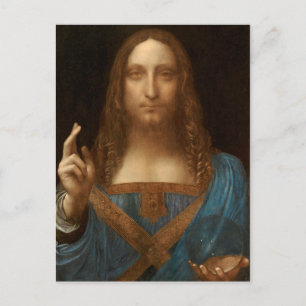 Salvator Mundi (av Leonardo da Vinci) Vykort