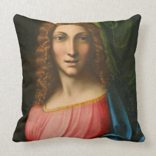 Salvator Mundi, c. 1515 (olja på träpanel) Kudde