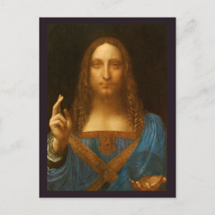 SALVATOR MUNDI FINE ART PRINT VYKORT
