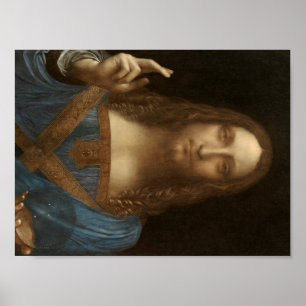 Salvator Mundi från Leonardo da Vinci Poster