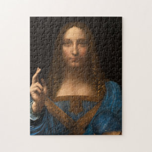 Salvator Mundi från Leonardo da Vinci Pussel