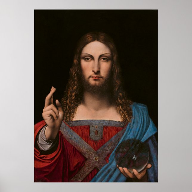Salvator Mundi Poster (Framsidan)