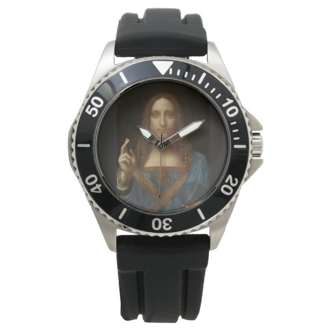 Salvator Mundi (Världsbanken) (da Vinci) Armbandsur (Framsida)