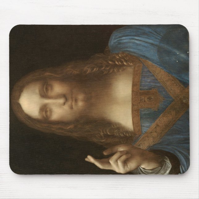 Salvator Mundi (Världsbanken) (da Vinci) Musmatta (Framsidan)