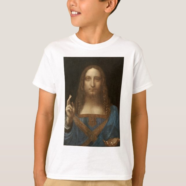 Salvator Mundi (Världsbanken) (da Vinci) T Shirt (Framsida)