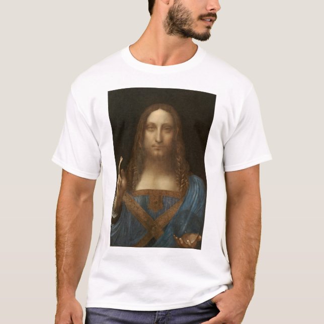 Salvator Mundi (Världsbanken) (da Vinci) T Shirt (Framsida)