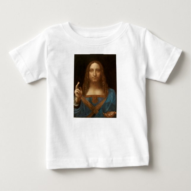 Salvator Mundi (Världsbanken) (da Vinci) T Shirt (Framsida)