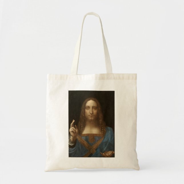 Salvator Mundi (Världsbanken) (da Vinci) Tygkasse (Framsidan)
