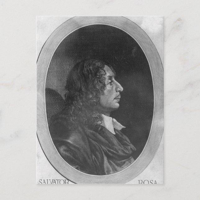 Salvator Rosa Vykort (Framsida)