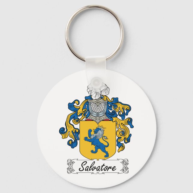 Salvatore Family Crest Nyckelring (Framsida)