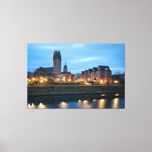 Salvatorkirche Duisburg Canvastryck (Framsida)