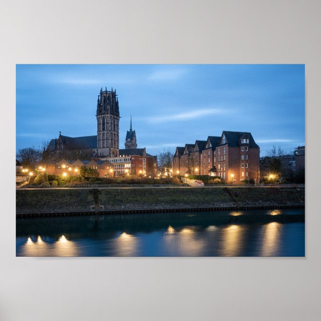 Salvatorkirche Duisburg Poster (Framsidan)