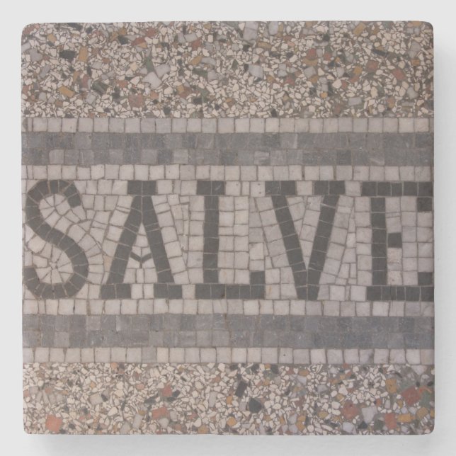 SALVE Latin Mosaic on Marble Underlägg (Framsidan)