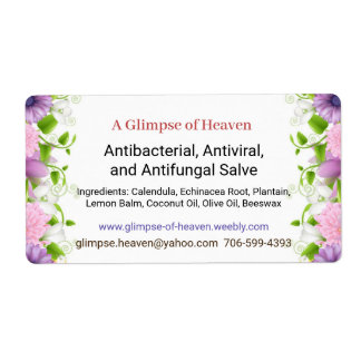 Salveetikett - framsida fraktsedel