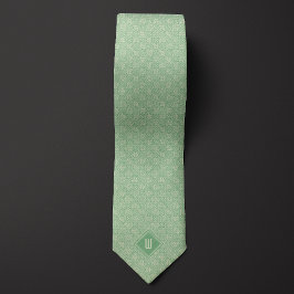 Salvia Botaniskt Inspirerad Monogram Slips