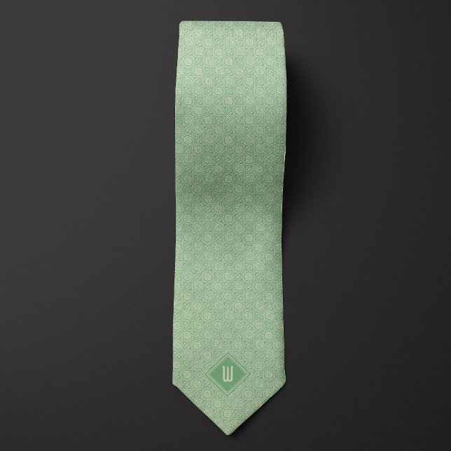 Salvia Botaniskt Inspirerad Monogram Slips (Skapare uppladdad)