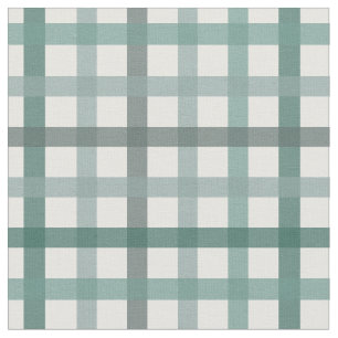 Salvia Grön Bondgård Gingham Rutig Rutmönster Tyg