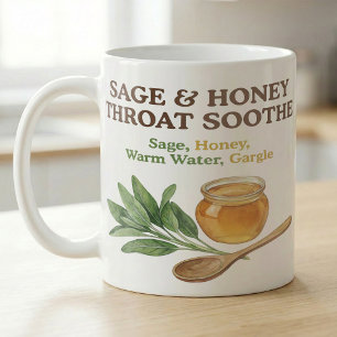 Salvia Honung Struphalsostea Recept Kaffemugg