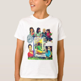 SALVIA PÅ SOMMAREN. / P G Grundläggande barnt-shi T Shirt