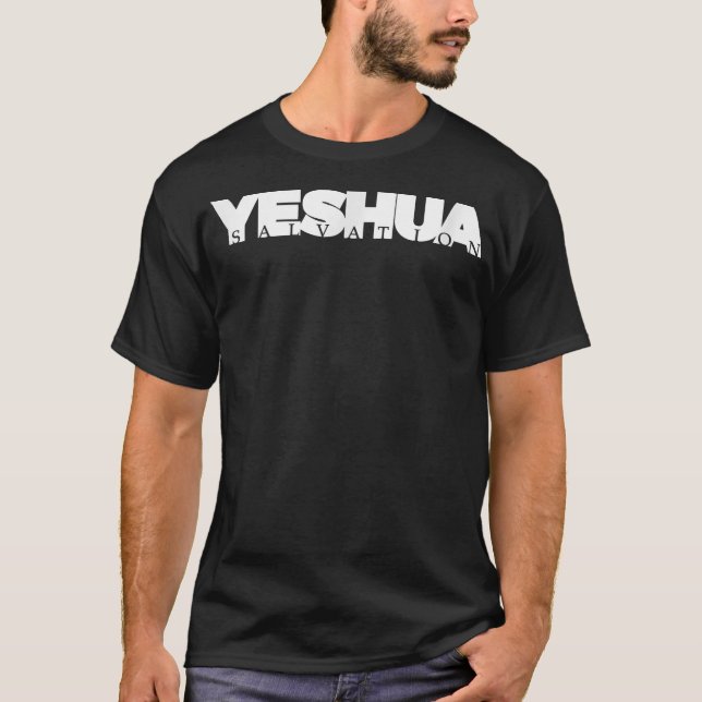 Salvning i Yeshua Messianic  T Shirt (Framsida)