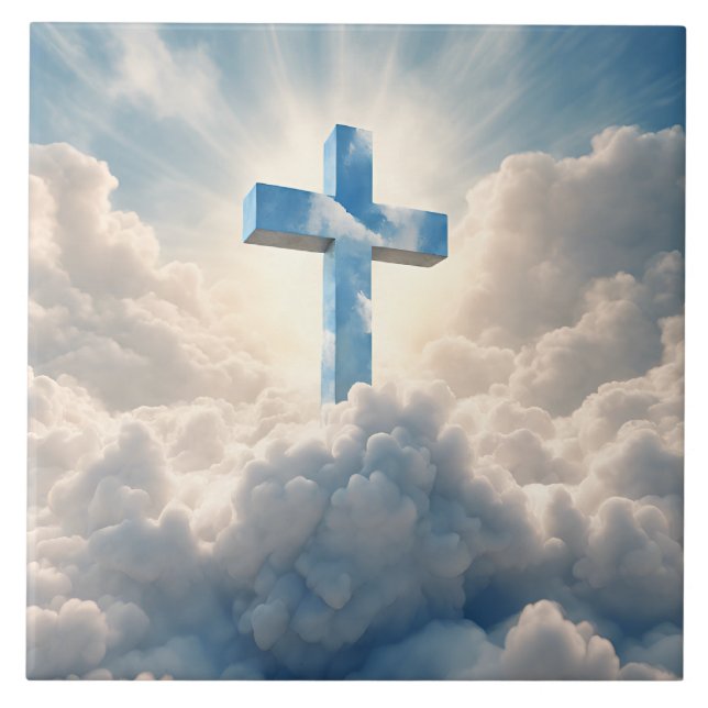 Salvning, Kor i molnen Kakelplatta (Framsidan)