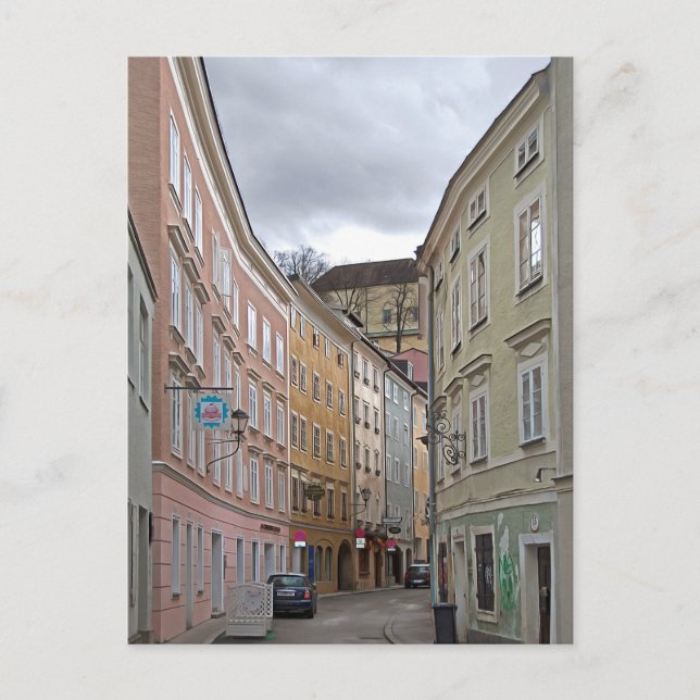 Salzburg #3 vykort (Framsida)