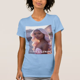 SALZBURG - AUSTRIA - I LOVE SALZBURG T SHIRT