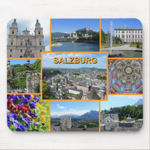 Salzburg Austria Sightsee Ställen Vacation Musmatta