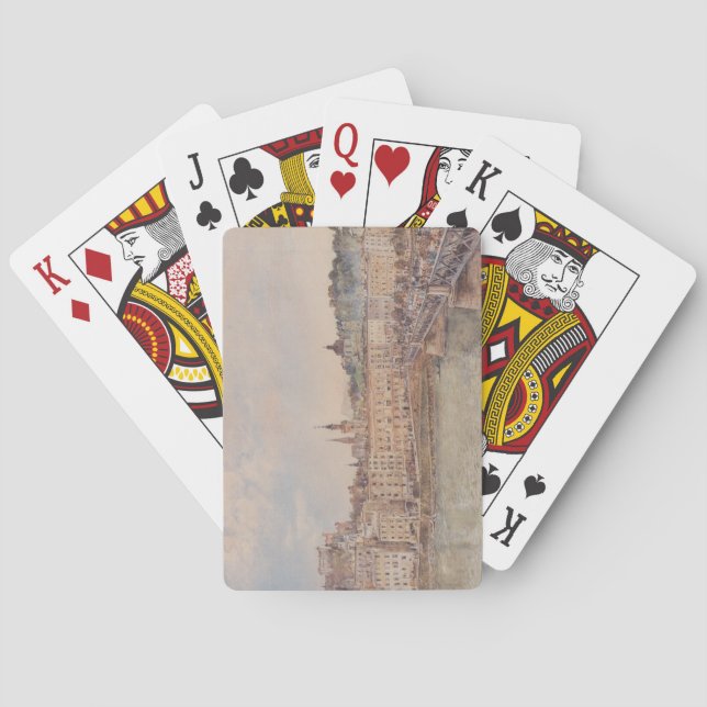 Salzburg (av Rudolf von Alt) Casinokort (Baksidan)