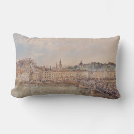 Salzburg (av Rudolf von Alt) Lumbarkudde