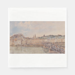 Salzburg (av Rudolf von Alt) Pappersservett