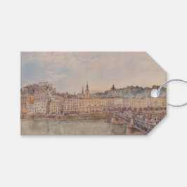 Salzburg (av Rudolf von Alt) Presentetikett