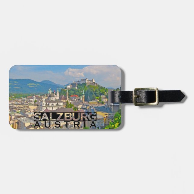 Salzburg Bagagebricka (Horisontell Framsida)