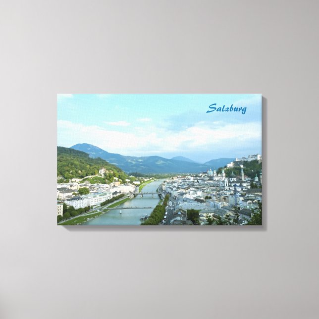 Salzburg Canvastryck (Framsida)
