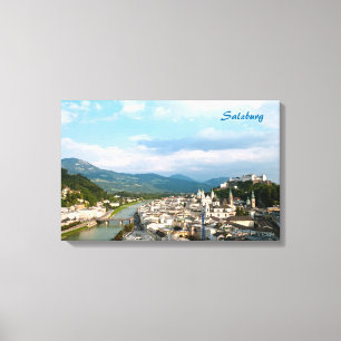 Salzburg Canvastryck