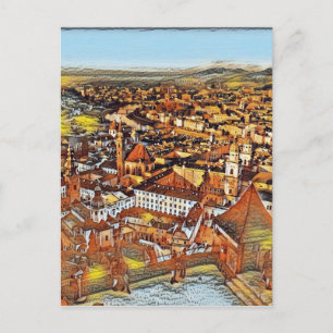 Salzburg i konst vykort