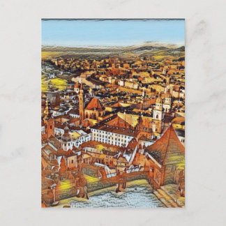 Salzburg i konst vykort