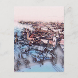 Salzburg i konst vykort