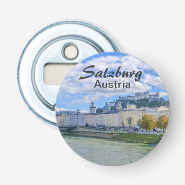 Salzburg i Österrike Souvenir Photo Flasköppnare