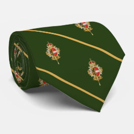 Salzburg-jackat arm-skogsområdet grönt Tie Slips