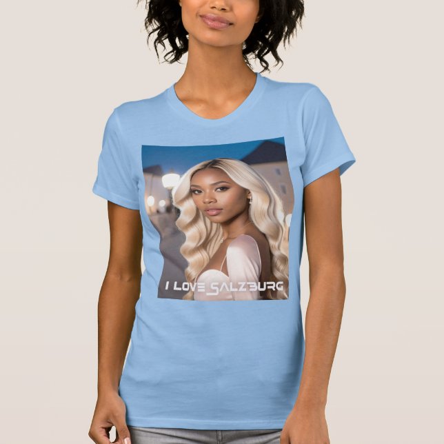 SALZBURG - JAG ÄLSKAR SALZBURG T SHIRT (Framsida)