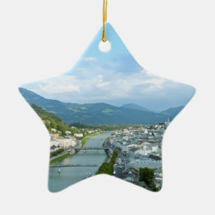 Salzburg Julgransprydnad Keramik