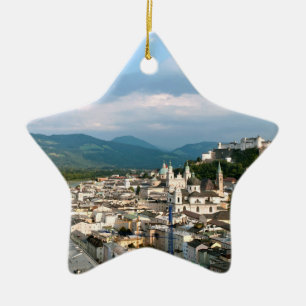 Salzburg Julgransprydnad Keramik