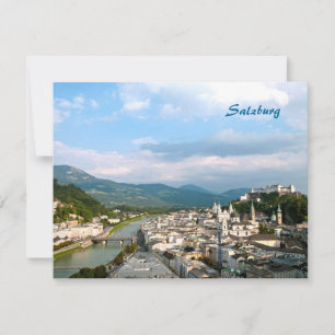 Salzburg Julkort